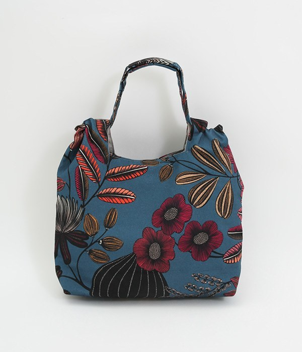 オルフェ　シャーリングバッグ　L(ブルー-ONESIZE)