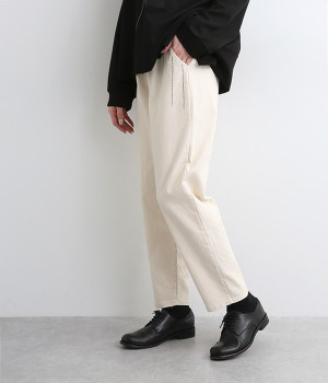 配色テーパードパンツ(ナチュラル-ONESIZE)