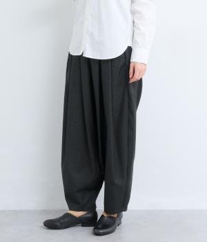 ダボットパンツ(ドットブラック-F)