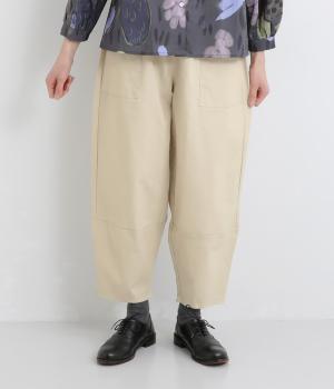 ストレッチ入りダブルポケットパンツ(ナチュラル-F)