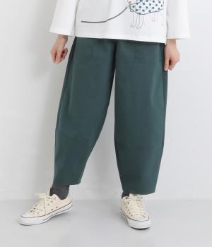 ストレッチ入りダブルポケットパンツ(カーキ-F)