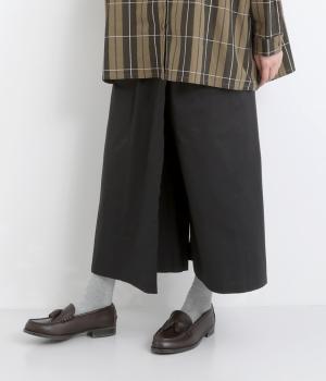 USEDダンプ2枚風パンツ(ブラック-F)