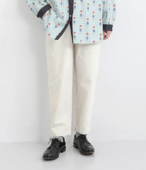 テーパードパンツ(ホワイト-F)