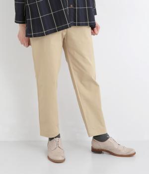 テーパードパンツ(ベージュ-F)