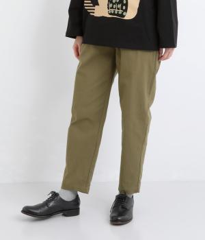 テーパードパンツ(カーキ-F)