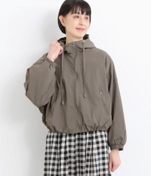 シャカシャカアウターバルーンパーカー(チャコール-F)