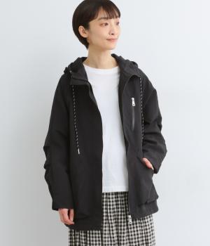 シャカシャカアウターマウンテンパーカー(ブラック-F)