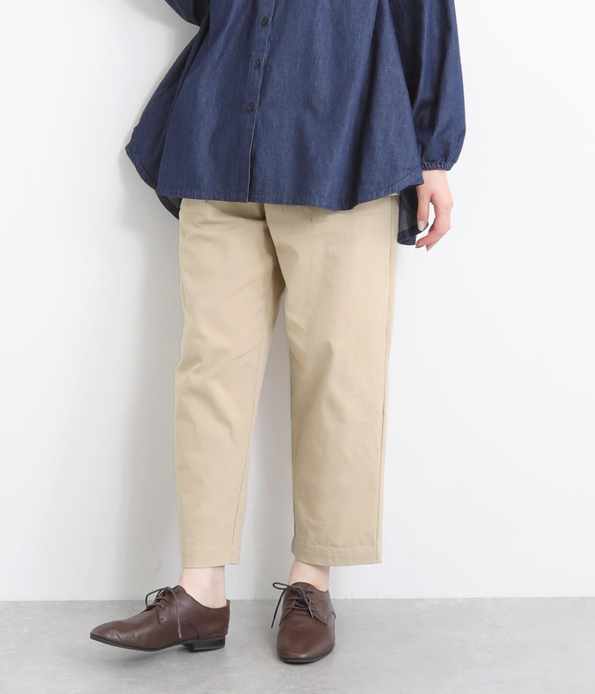 定番ベイカーパンツ(ベージュ-F)