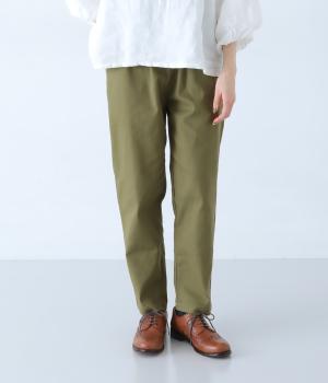 定番ボトムテーパードパンツ(カーキ-F)