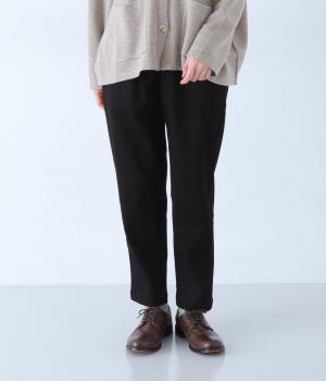 定番ボトムテーパードパンツ(ブラック-F)