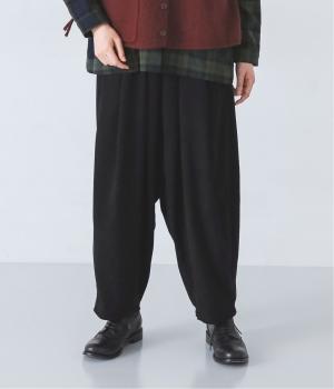 やわらかコール天定番ダボットパンツ(ブラック-F)