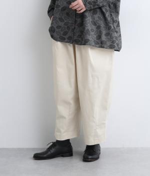 ツイルストレッチバルーンパンツ(ナチュラル-F)