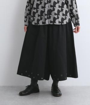 ダンプワイドパンツ(ブラック-F)