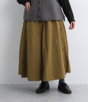 ダンプ2枚風パンツ(ブラウンカーキ-F)