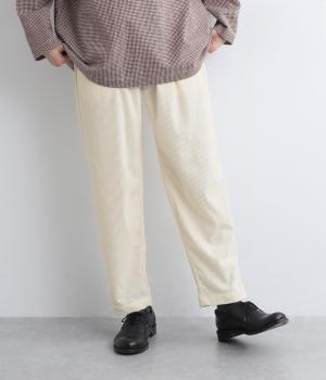 柔らかコール天テーパードパンツ(ナチュラル-F)