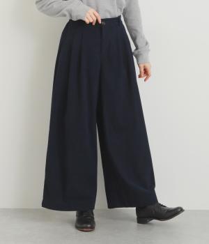 あったかシリーズワイドパンツ(ネイビー-F)