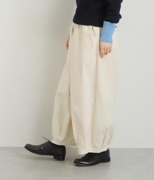 ストレッチツイルバルーンパンツ(ナチュラル-F)