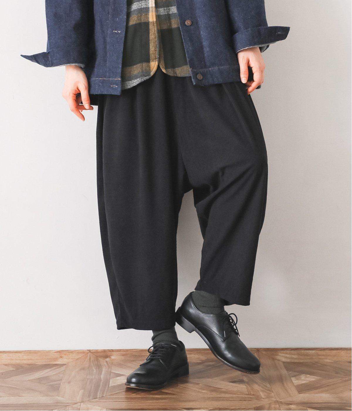 柔らかコール天たっぷりサルエルパンツ｜COLORK（カラック）の商品詳細