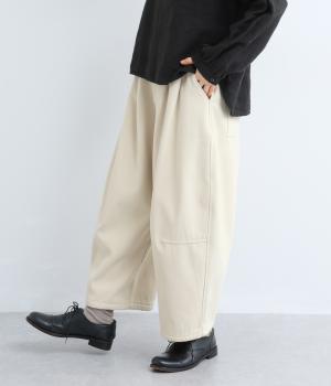 ゆったりボアパンツ(ホワイト-F)