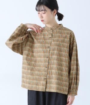 KOBITOふわり袖シャツ(ベージュ-F)