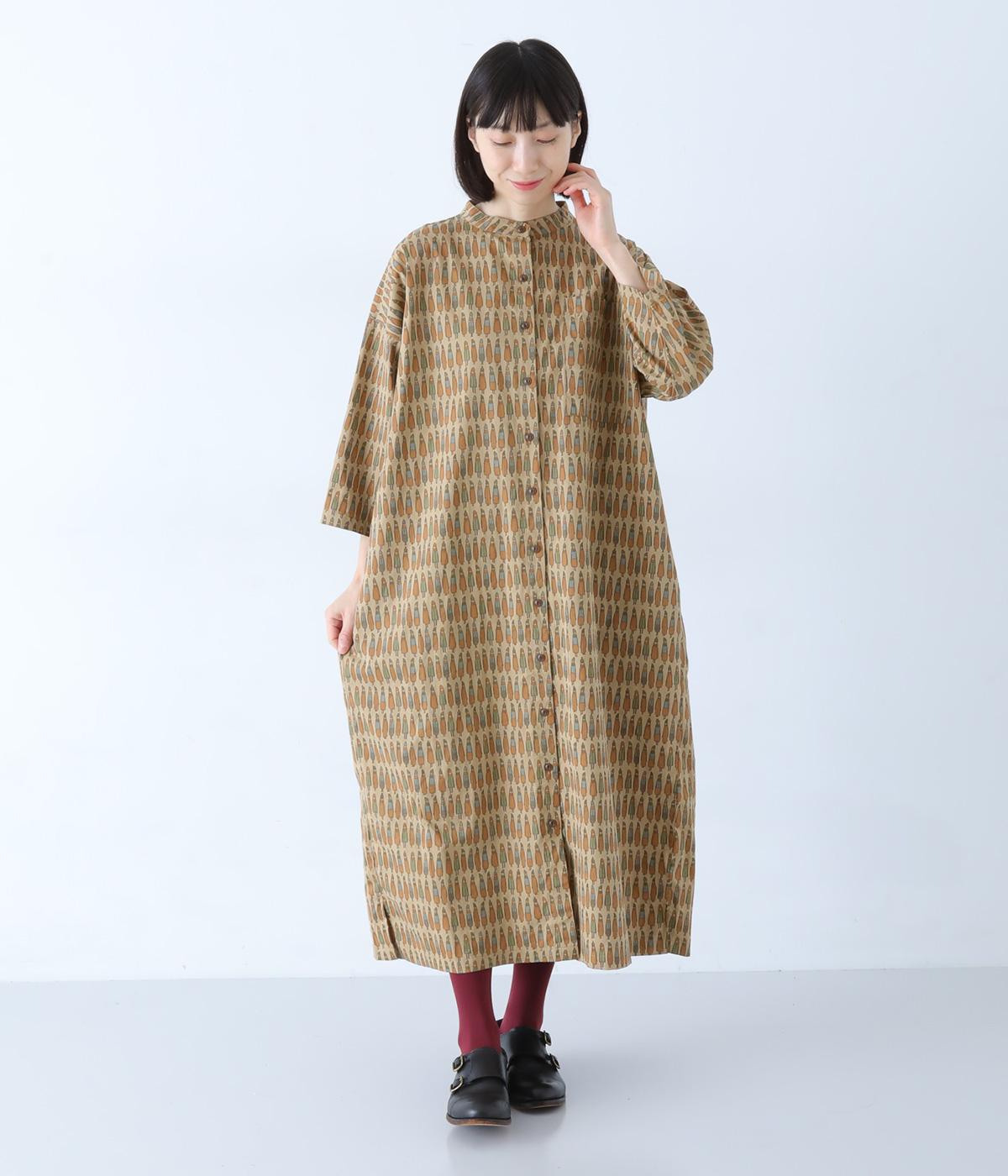 KOBITOロングワンピース(ベージュ-F)