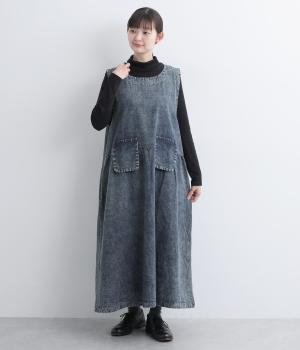 ロングジャンパースカート(マルチ-F)