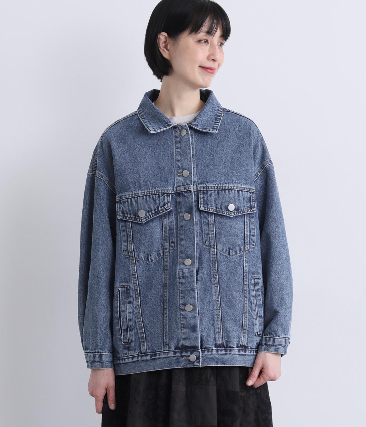 オーバーGジャン(ブルー-F)