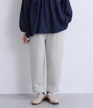 デニム調カットソー　ゆるっとパンツ