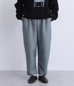 デニム調カットソー　ゆるっとパンツ(ネイビー-F)