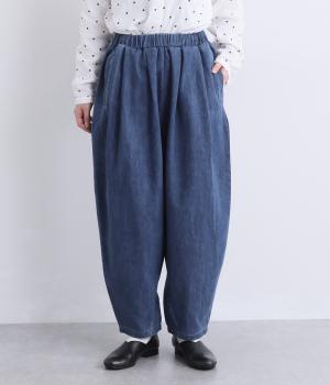 柔らかデニム　ダボットパンツ