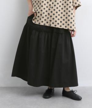 ツイルフリルパンツ(ブラック-F)