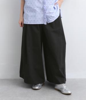ツイルAラインビッグパンツ(ブラック-F)