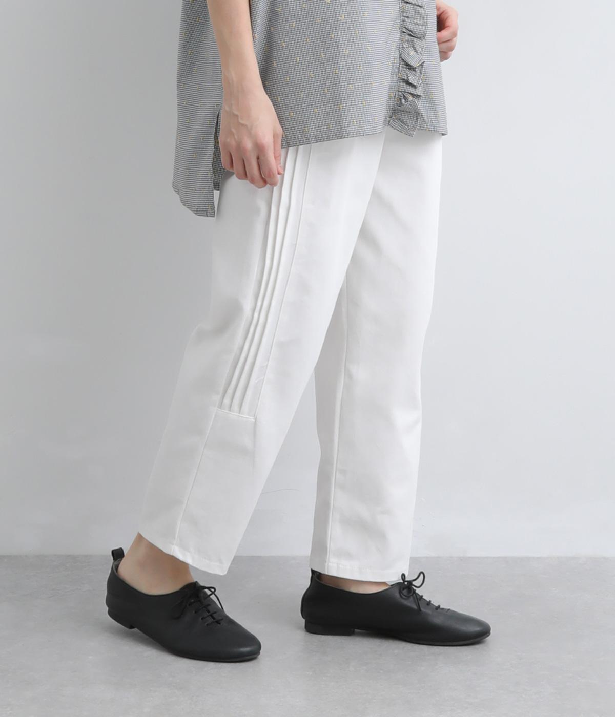 ツイルタック入りパンツ(ホワイト-F)