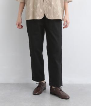 ツイルタック入りパンツ(ブラック-F)