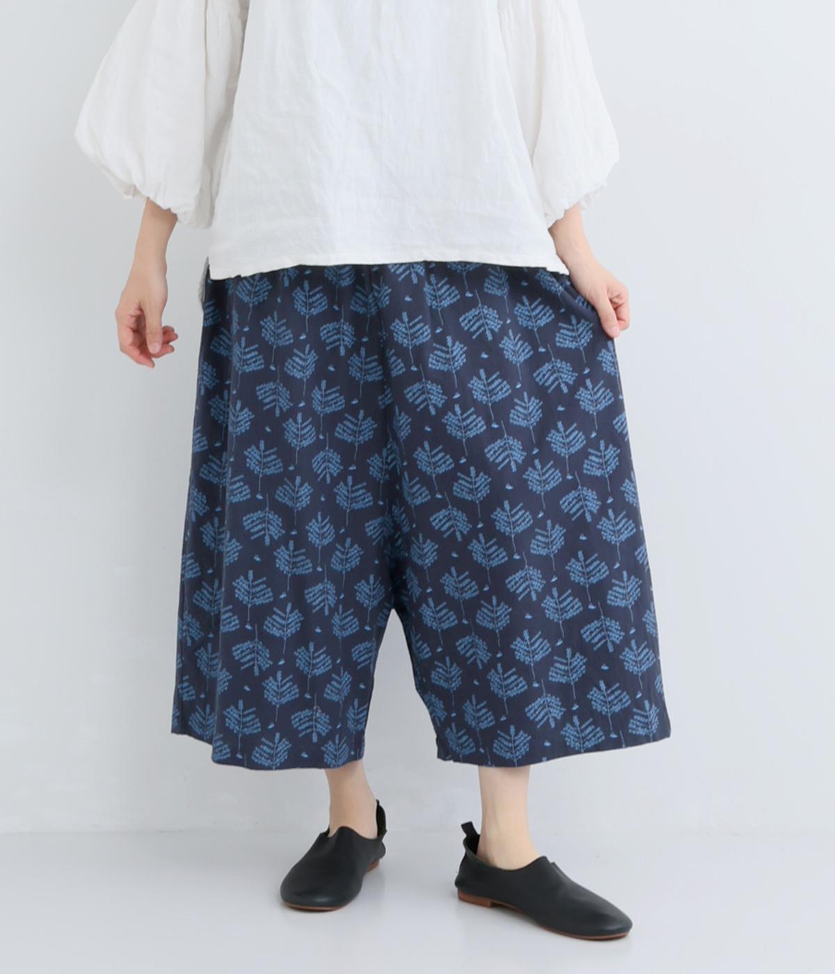 BIGLEAFと小鳥柄 サルエルワイドパンツ｜COLORK（カラック）の商品詳細