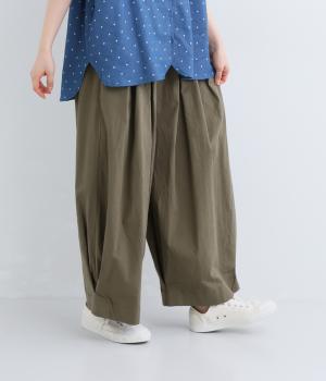 定番ボトム　新型バルーンパンツ(カーキ-F)