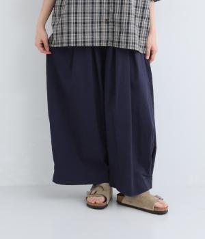 定番ボトム　新型バルーンパンツ(ネイビー-F)