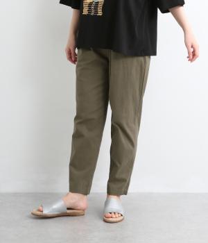 定番ボトム　テーパードパンツ(カーキ-F)