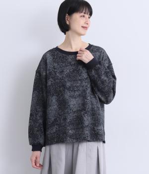 コットン　ピグメント風スエット