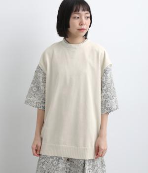 ニット　オーバーベスト(ナチュラル-F)