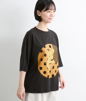 ポケットの中の犬Tシャツ(ブラック-F)