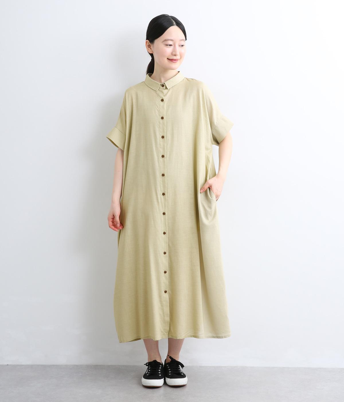 リネンレーヨン ゆるっとワンピース｜COLORK（カラック）の商品詳細