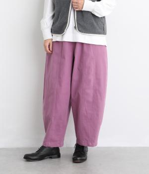 ユーズド風　まるっとパンツ（パープル・F）