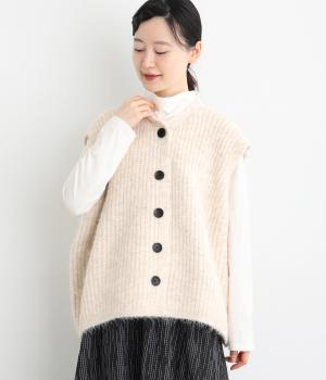 ふわふわ丸っとベスト（ナチュラル・F）