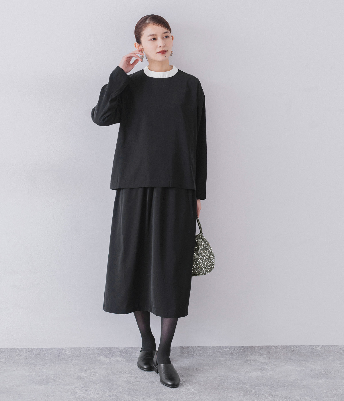 セットアップ風なワンピース｜Luuna miu（ルウナミウ）の商品詳細