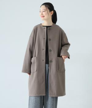 圧縮ポンチ　ノーカラーコート(モカ-F)