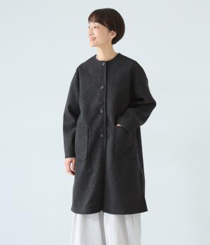 圧縮ポンチ　ノーカラーコート(ブラック-F)