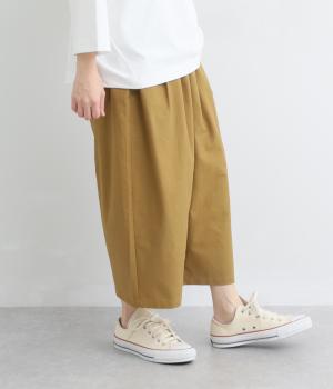 コットンオックスクロップドパンツ