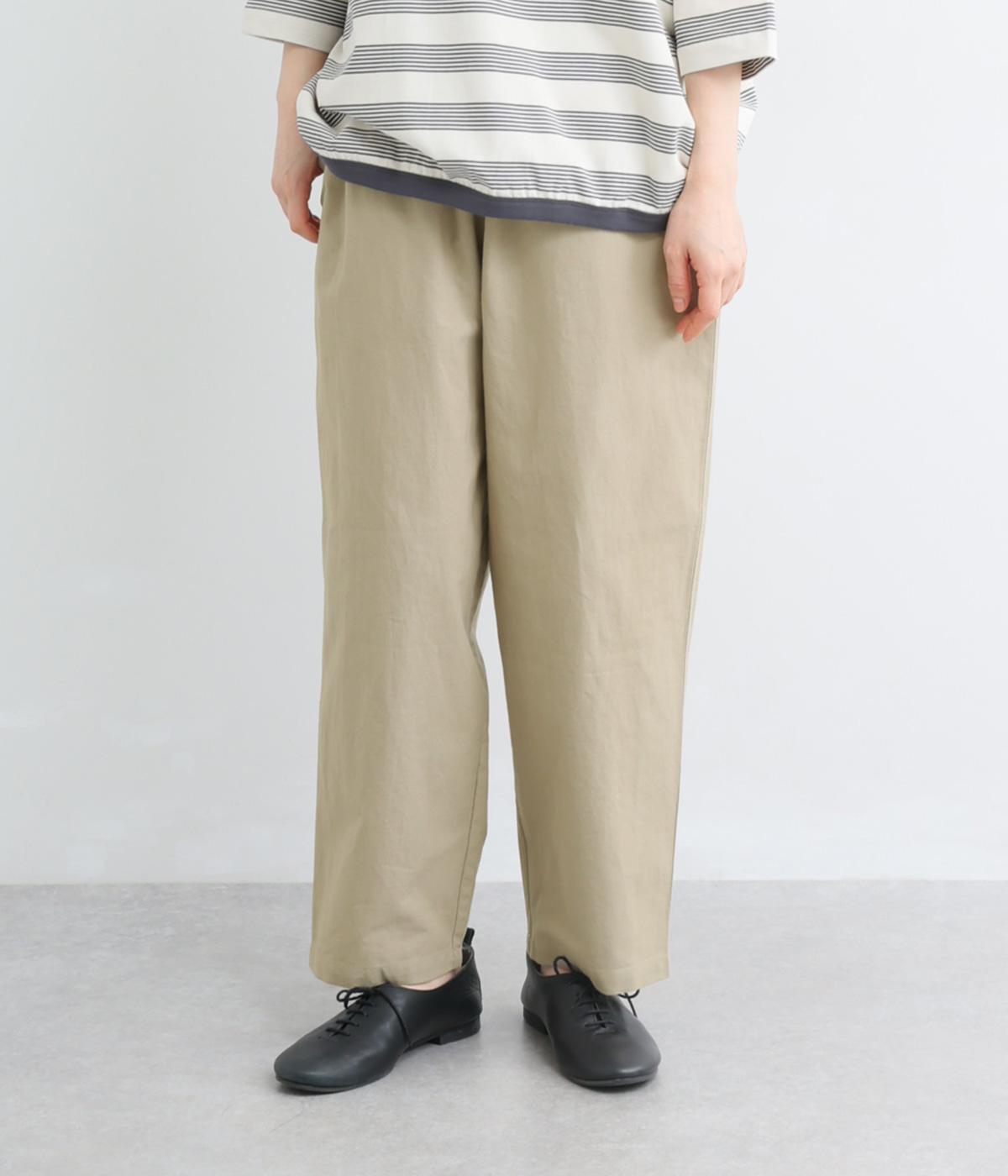 コットンオックスバルーンパンツ(グレーグリーン-M)