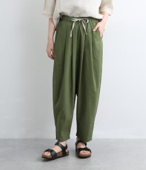 ソフトコットン　ボリュームバルーンパンツ